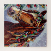 Weihnachtspferd (2) puzzle (Horizontal)