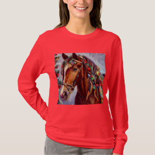 Weihnachtspferd 2 T-Shirt