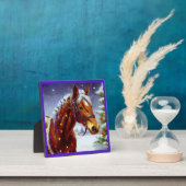 Weihnachtspferd 3 fotoplatte (InSitu)