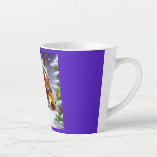 Weihnachtspferd 3 milchtasse (Rechts)