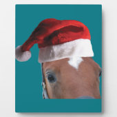 Weihnachtspferd Fotoplatte (Vorderseite)