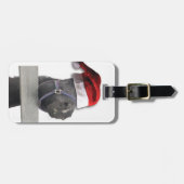 Weihnachtspferd Gepäckanhänger (Vorderseite horizontal)