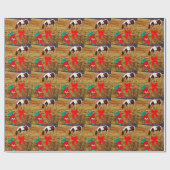 Weihnachtspferd Geschenkpapier (Flach)