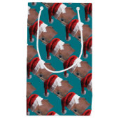 Weihnachtspferd Kleine Geschenktüte (Vorderseite)