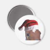 Weihnachtspferd Magnet (Vorderseite/Rückseite)
