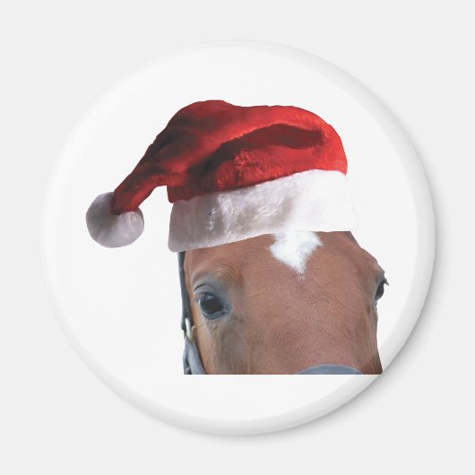 Weihnachtspferd Magnet (Vorne)