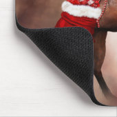 Weihnachtspferd Mousepad (Ecke)