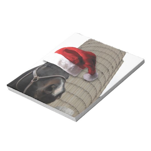 Weihnachtspferd Notizblock (Rotiert)