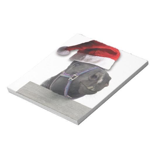 Weihnachtspferd Notizblock (Rotiert)