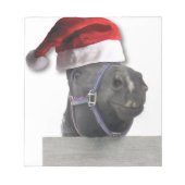 Weihnachtspferd Notizblock (Vorderseite)