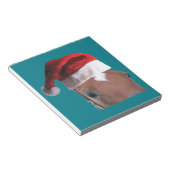 Weihnachtspferd Notizblock (angewinkelt)