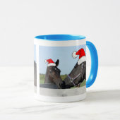 Weihnachtspferd & Pony Tasse (VorderseiteRechts)
