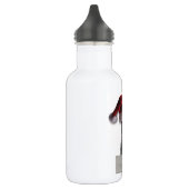 Weihnachtspferd Weihnachtsmannmütze Trinkflasche (Links)