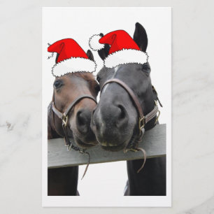 Weihnachtspferde Briefpapier