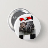 Weihnachtspferde Button (Vorne & Hinten)
