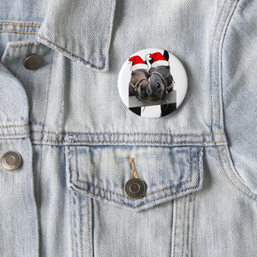 Weihnachtspferde Button (Beispiel)