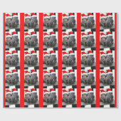 Weihnachtspferde Geschenkpapier (Flach)