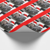 Weihnachtspferde Geschenkpapier (Ecke)