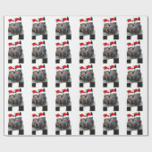Weihnachtspferde Geschenkpapier (Flach)