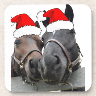 Weihnachtspferde Getränkeuntersetzer
