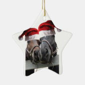 Weihnachtspferde Keramik Ornament (Rechts)
