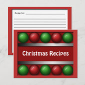 Weihnachtspferde-Rezeptionskarten Postkarte (Vorne/Hinten)