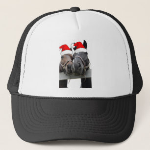 Weihnachtspferde Truckerkappe