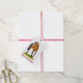 Weihnachtspferde Weihnachtsgeschenke Tags Geschenkanhänger (Mit Garn)