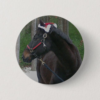 WeihnachtspferdeFotoknopf Button