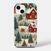 Weihnachtsphonecase iPhone Hülle (Rückseite)