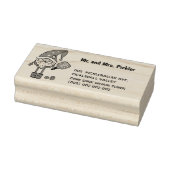 Weihnachtspickleball Gummistempel (Stempel)