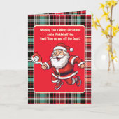 🎅 Weihnachtspickleball Karte (Gelbe Blume)