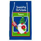 🎅 Weihnachtspickleball Kleine Geschenktüte (Vorderseite)