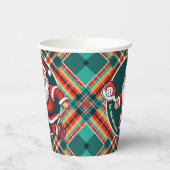 🎅 Weihnachtspickleball Pappbecher (Links)