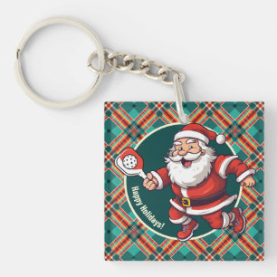 🎅 Weihnachtspickleball Schlüsselanhänger