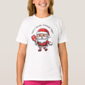 🎅 Weihnachtspickleball T-Shirt (Vorderseite)