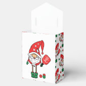 Weihnachtspickleball Weihnachtszelt Gefälligkeitsb Geschenkschachtel (Geöffnet)