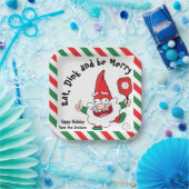 Weihnachtspieß-Teller Pappteller (Party)