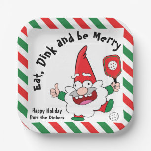 Weihnachtspieß-Teller Pappteller