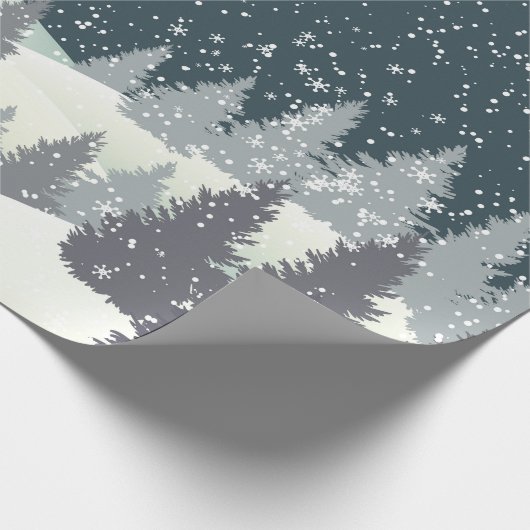 Weihnachtspießen Geschenkpapier (Ecke)