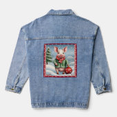 Weihnachtspigment Jeansjacke (Rückseite)