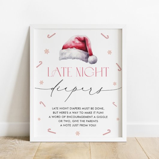 Weihnachtspilz-Poster von Santa Baby Poster