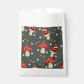 Weihnachtspilze Geschenktütchen (Vorderseite)