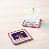 Weihnachtspilze Getränkeuntersetzer (Rechte Seite)