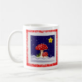 Weihnachtspilze Kaffeetasse (Links)