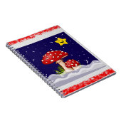 Weihnachtspilze Notizblock (Rechte Seite)