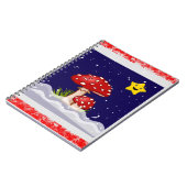 Weihnachtspilze Notizblock (Linke Seite)