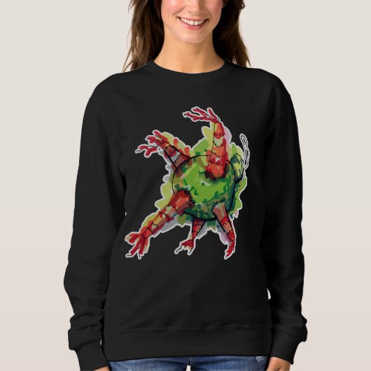 Weihnachtspiñata Sweatshirt (Vorderseite)