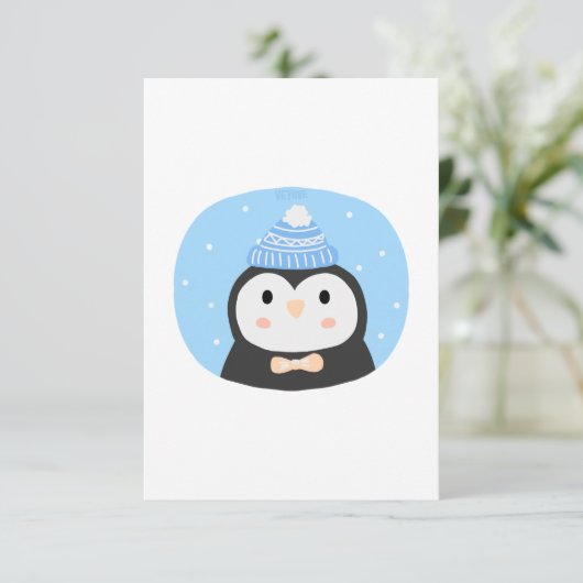 Weihnachtspinguin (Stehend Vorderseite)