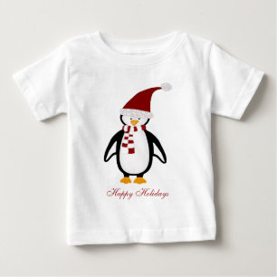 WeihnachtsPinguin-Baby-T-Shirt Baby T-shirt